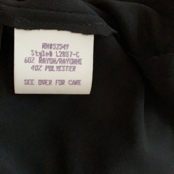 BRAND NEW Black Dress by Laundry. - Picture 3 of 5